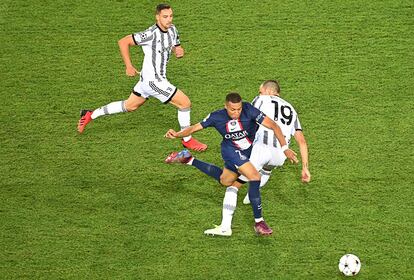 Kylian Mbappé contra Juventus