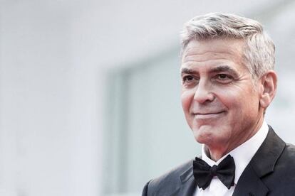 El actor George Clooney.