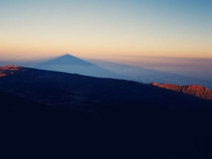 Atardecer en el Parque Nacional del Teide.