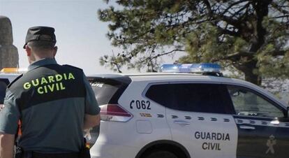 Agentes de la Guardia Civil en el marco de una operación policial.