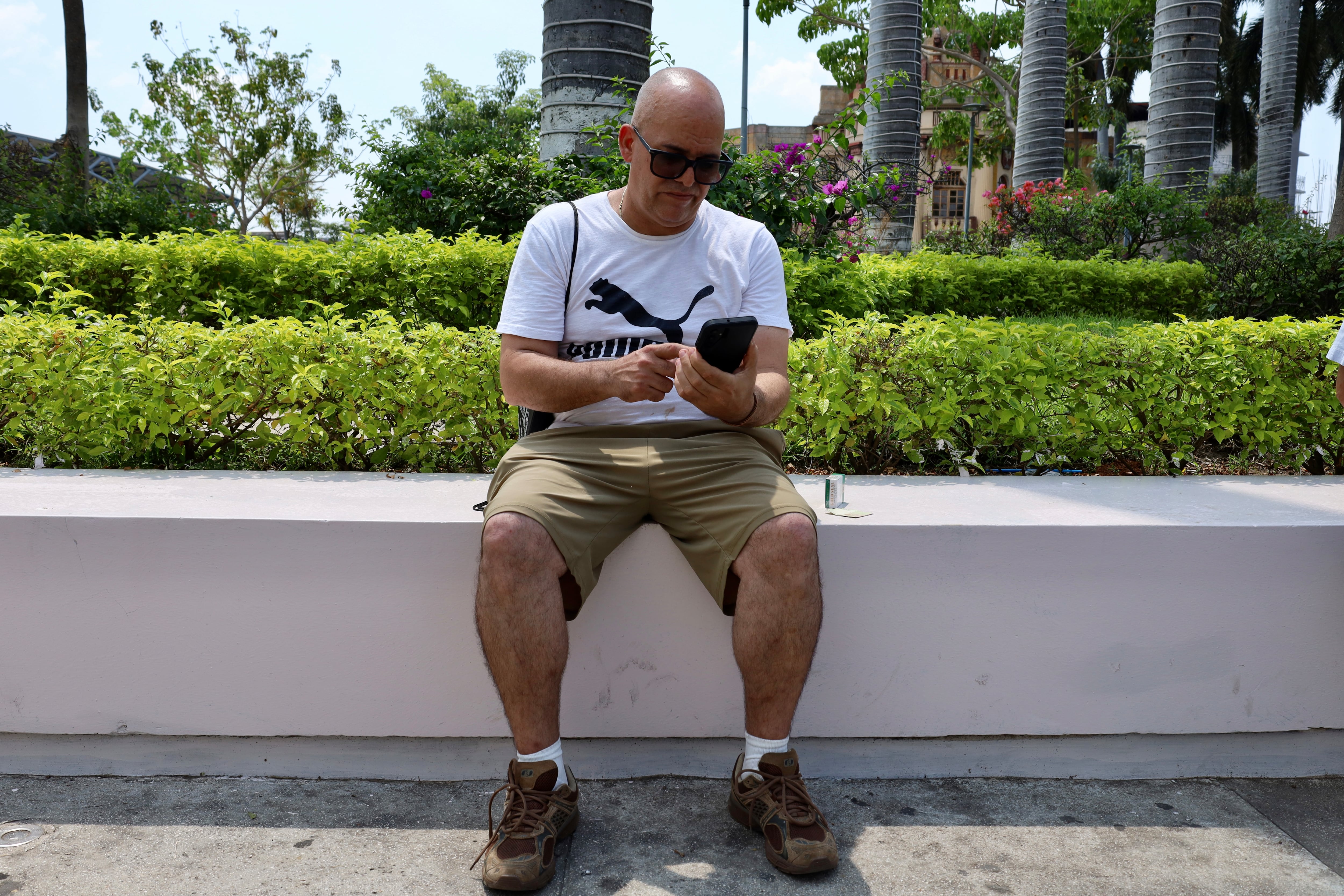 Juan Carlos Rodríguez Durán, chef de profesión y cocinero,  en Tapachula, Chiapas, el 27 de marzo.