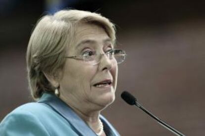 La directora ejecutiva de ONU Mujeres, Michelle Bachelet.