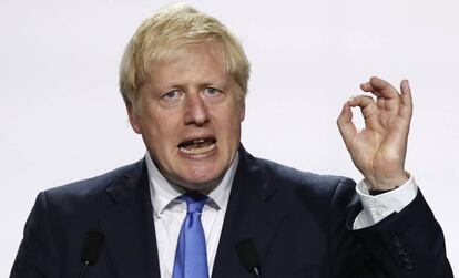 El primer ministro británico, Boris Johnson.