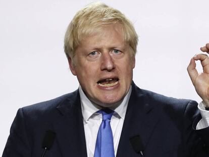 El primer ministro británico, Boris Johnson.