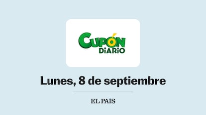 Cupón diario ONCE 8 septiembre 2025