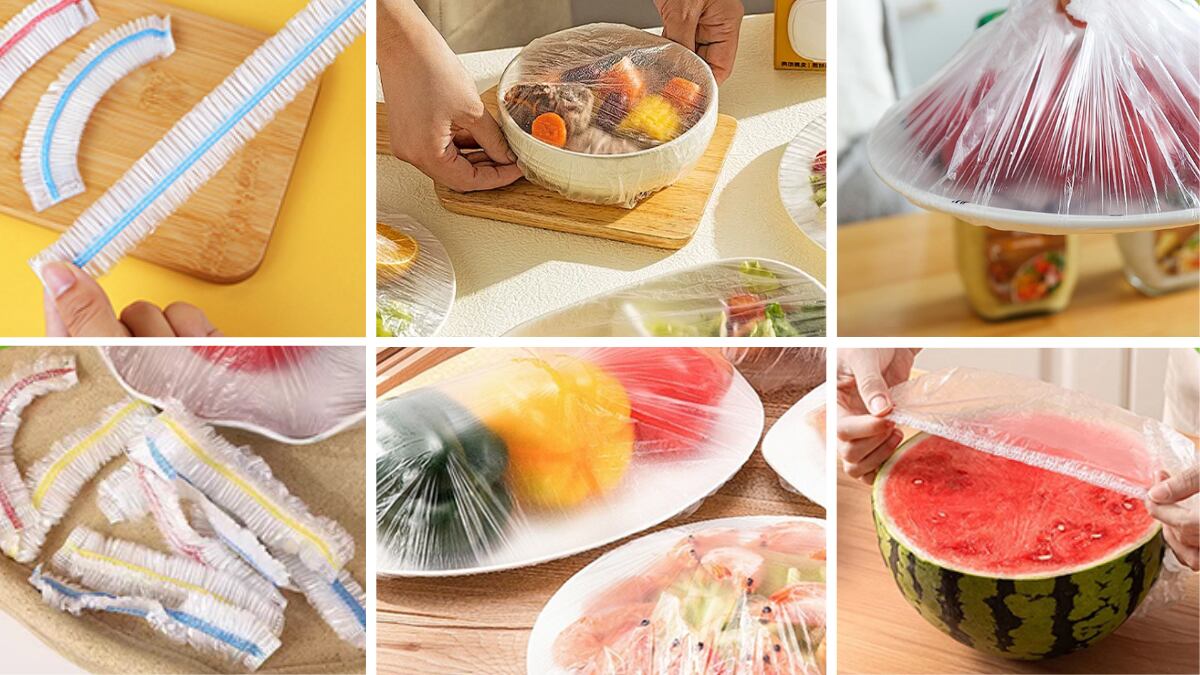 Bolsas elásticas para fuera y dentro de casa.