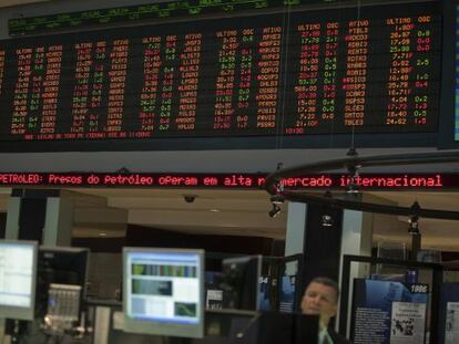 A abertura da Bolsa de S&atilde;o Paulo nesta segunda-feira.