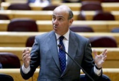 El ministro de Economía y Competitividad, Luis de Guindos.