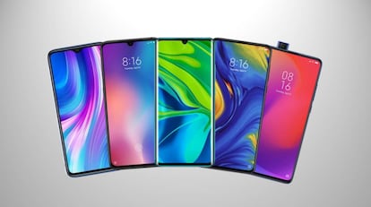 Analizamos una selección de los mejores 'smartphones' Xiaomi de 2019.