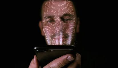 Face ID en el iPhone.