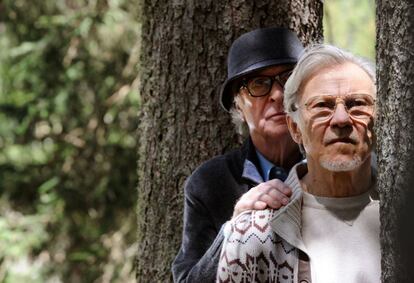 Michael Caine (izquierda) y Harvey Keitel, en un fotograma de 'La juventud'.