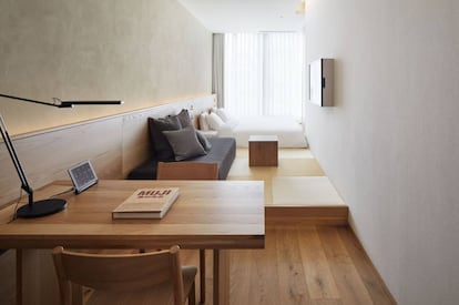 Hotel Muji Ginza, en Japón.