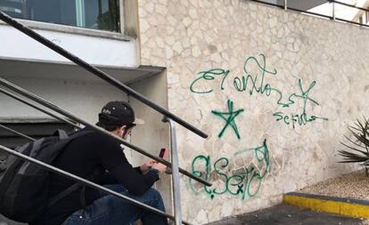 Una pintada de 'El Sexto' en La Habana.