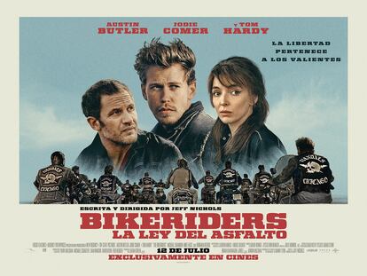 Cartel oficial de la película ‘Bikeriders. La ley del asfalto’.