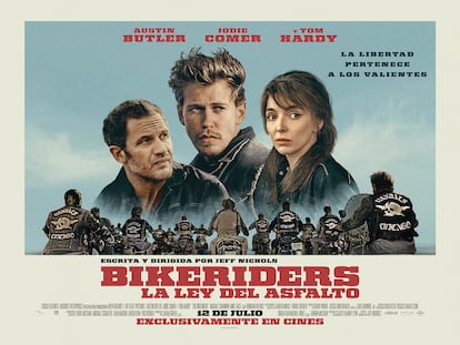 Cartel oficial de la película ‘Bikeriders. La ley del asfalto’.