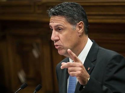 Xavier García Albiol al Parlament.