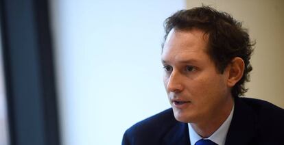 John Elkann, presidente y CEO de Exor y presidente de Fiat Chrysler Automobiles.