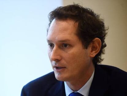 John Elkann, presidente y CEO de Exor y presidente de Fiat Chrysler Automobiles.