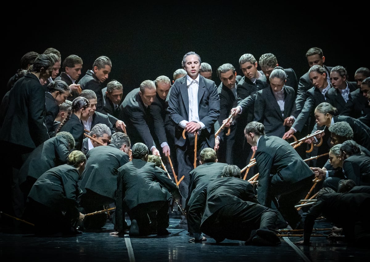 Escenografía del ballet Principio de éxtasis