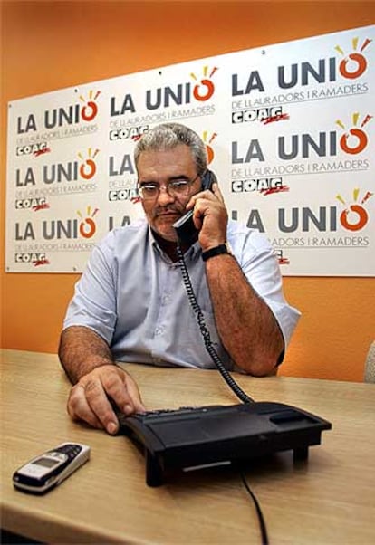 El líder de la Unió, Joan Brusca.