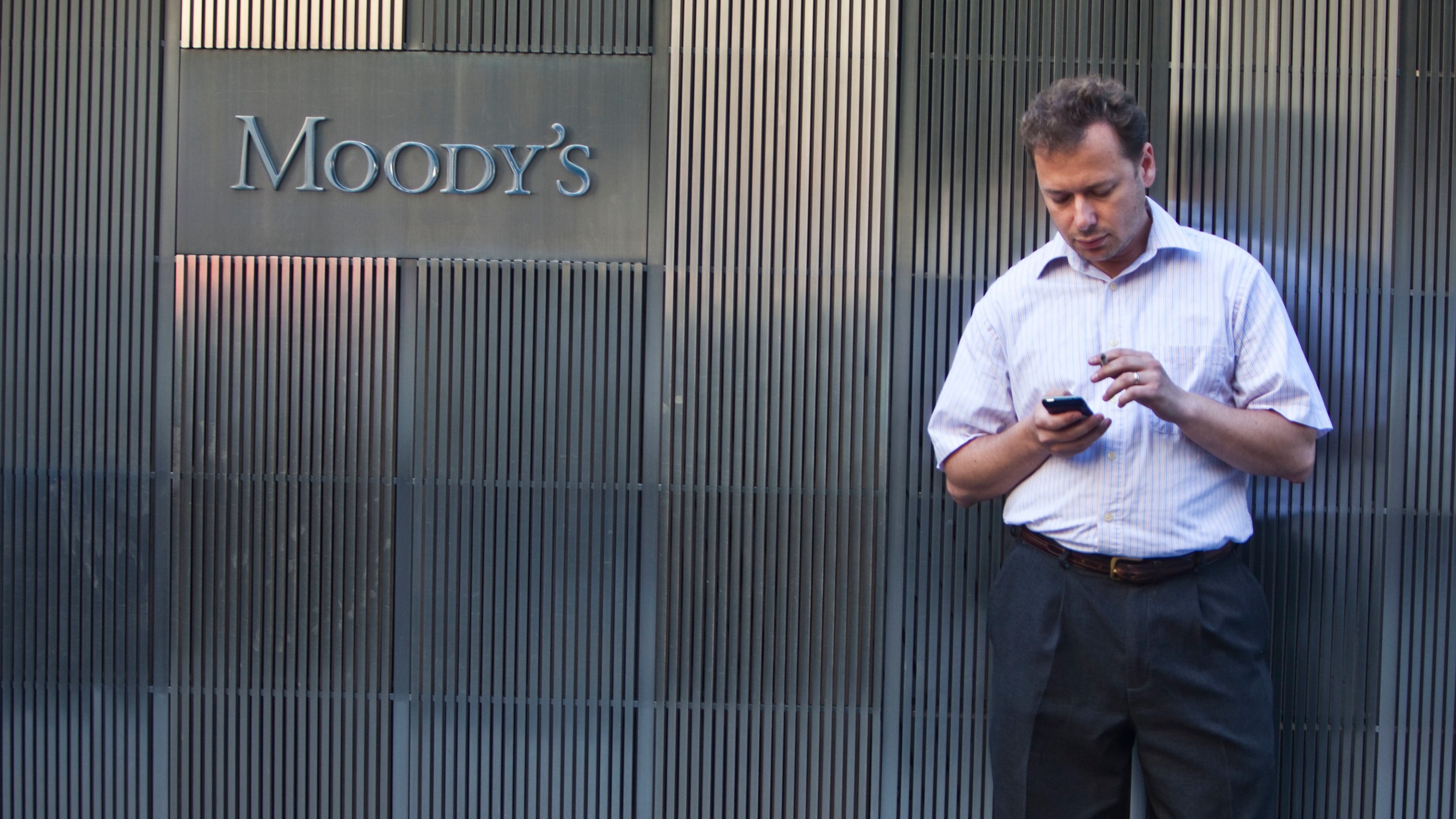 Oficina de Moody’s en Nueva York.