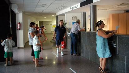 Recepci&oacute;n del Hospital de La Seu d&rsquo;Urgell.