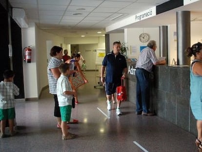 Recepci&oacute;n del Hospital de La Seu d&rsquo;Urgell.