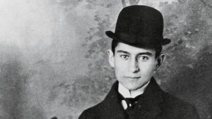 El escritor Franz Kafka alrededor de 1905.