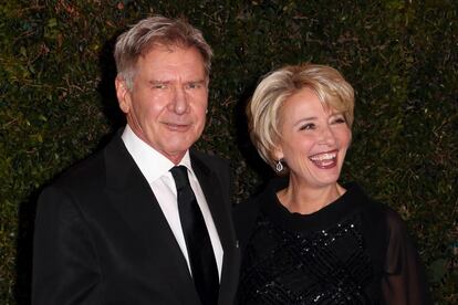 Harrison Ford y Emma Thompson