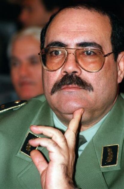 M. Lamari, exjefe del Estado Mayor del Ejército argelino, en 1994.