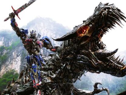 Fotograma de la pel&iacute;cula &#039;Transformers: la era de la extinci&oacute;n&#039;. 