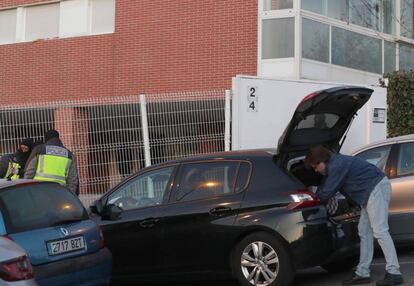 Efectivos de la policía en una operación contra el terrorismo yihadista.