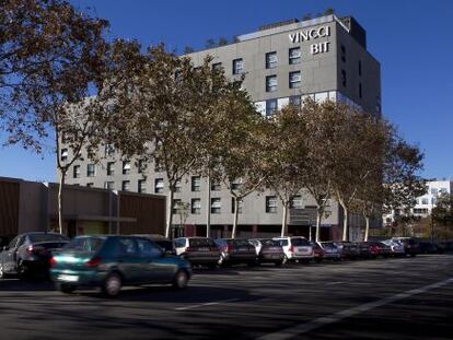 Hotel en la calle Josep Pla del Poblenou.