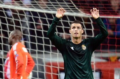 Ronaldo celebra el 0 a 1.