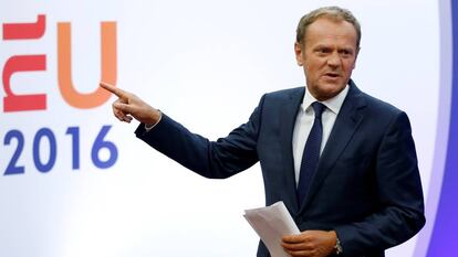 Donald Tusk, presidente del Consejo Europeo