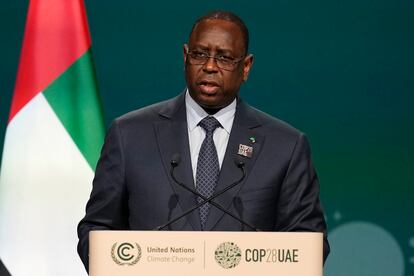 Senegal's President Macky Sall