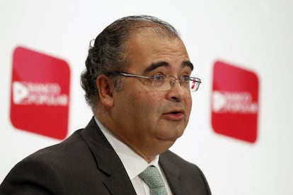 El presidente del Banco Popular, Ángel Ron. EFE/Archivo
