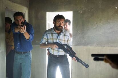 Un fotograma de la película 'Grupo 7', rodada en Sevilla.