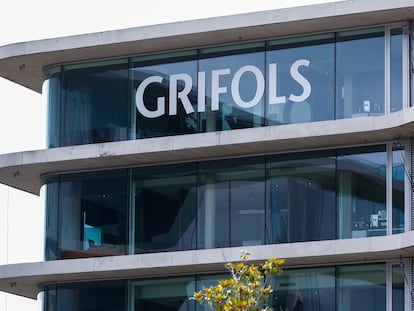 Fotografía de la sede de Grifols, en Barcelona.