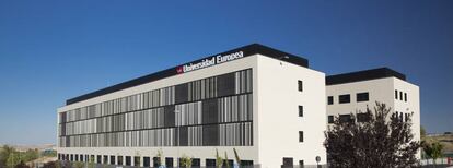 Uno de los edificios de la Universidad Europea.
