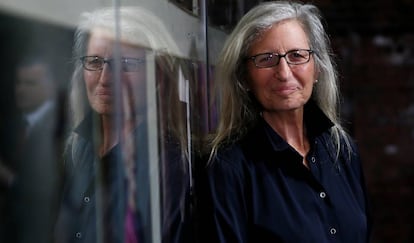 La fotógrafa Annie Leibovitz.