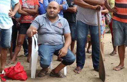 El agricultor Erasmo Alves Teófilo, líder de la Vuelta Grande del Xingú, fotografiado en la Amazonia en diciembre de 2019.