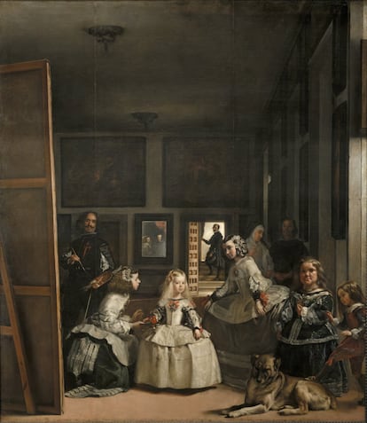 'Las meninas' de Diego Velázquez en el Museo del Prado (Madrid, España).