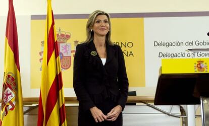 María de los Llanos de Luna, delegada del Gobierno central en Cataluña.