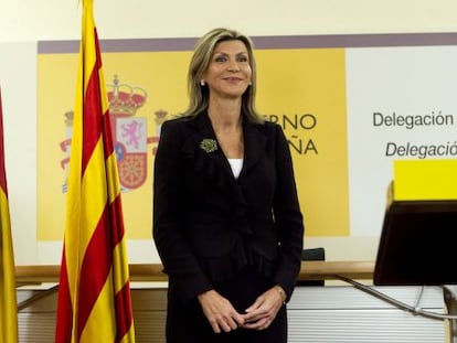 Mar&iacute;a de los Llanos de Luna, delegada del Gobierno central en Catalu&ntilde;a.
