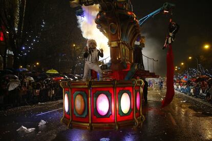 Los inventores son el tema principal de la cabalgata de los Reyes Magos que este año recorre Madrid.