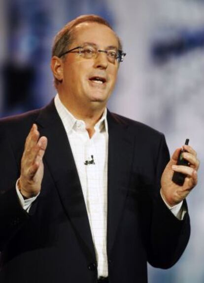 Paul Otellini, presidente de Intel, en el CES.