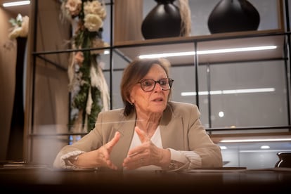 Francisca Baraza, durante la entrevista en Sevilla.