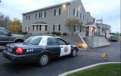 Funeraria donde yace el cadáver de Tamerlan Tsarnaev.