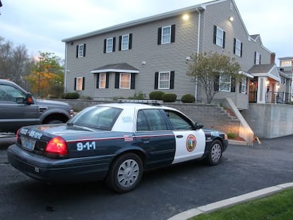 Funeraria donde yace el cad&aacute;ver de Tamerlan Tsarnaev.